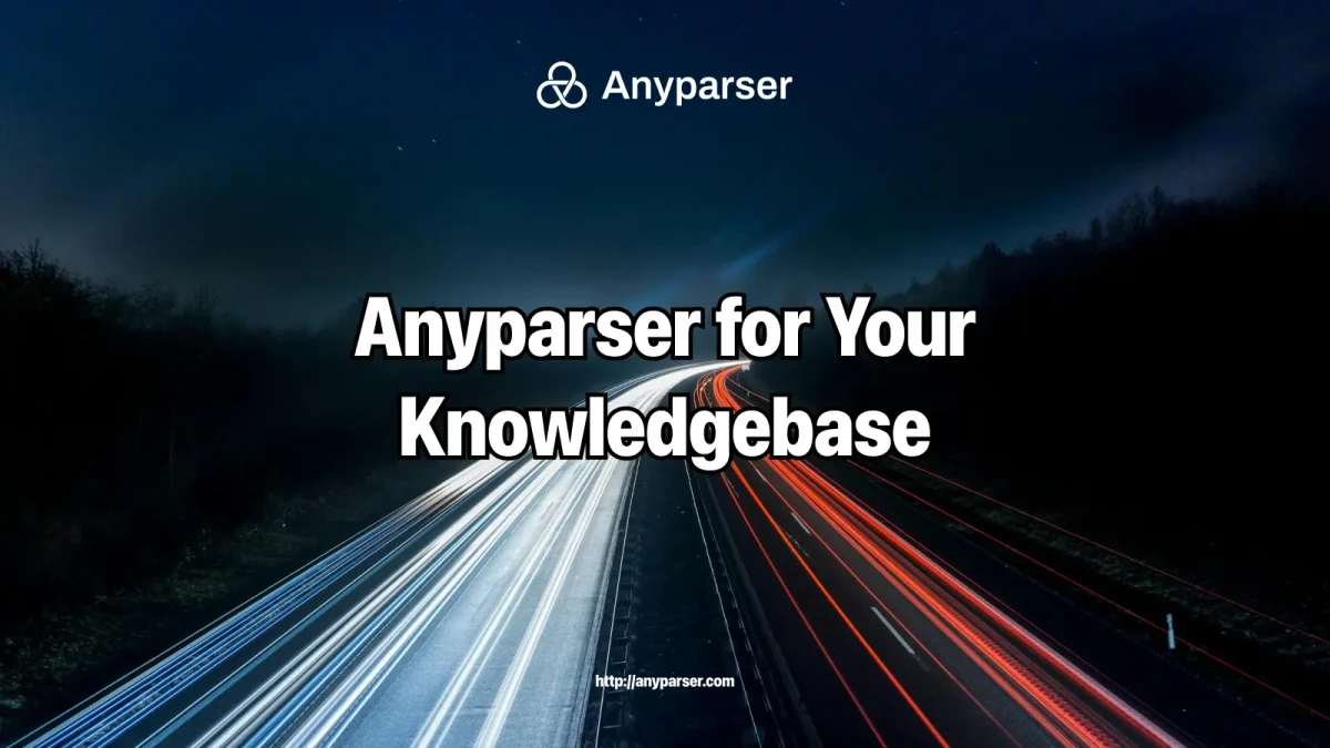 Discover how Anyparser enhances your knowledge base by enabling high-quality document extraction for RAG systems.